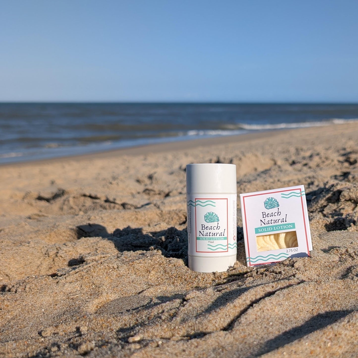 Solid Lotion Twist Up Tube - Shea Butter & Cocoa Butter Solid Lotion